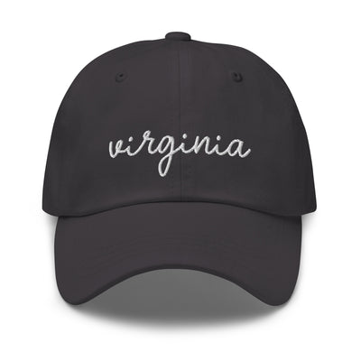 Virginia Script Embroidered Hat