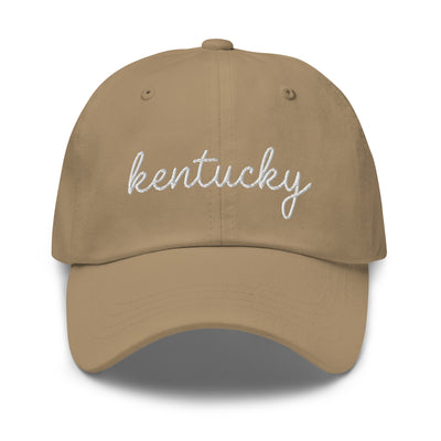 Kentucky Script Embroidered Hat