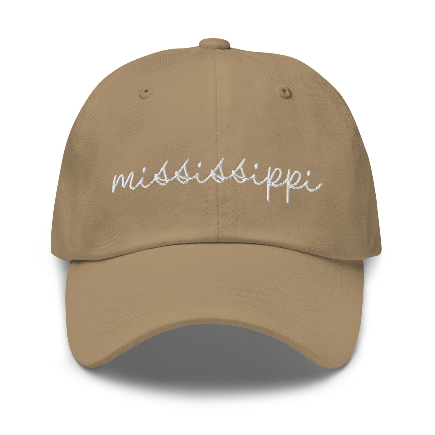 Mississippi Script Embroidered Hat