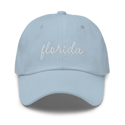 Florida Script Embroidered Hat