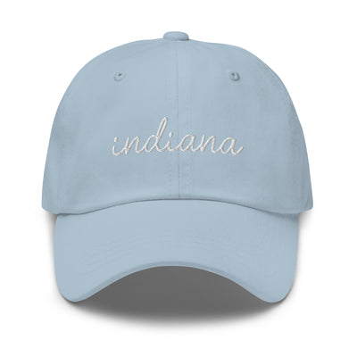 Indiana Script Embroidered Hat