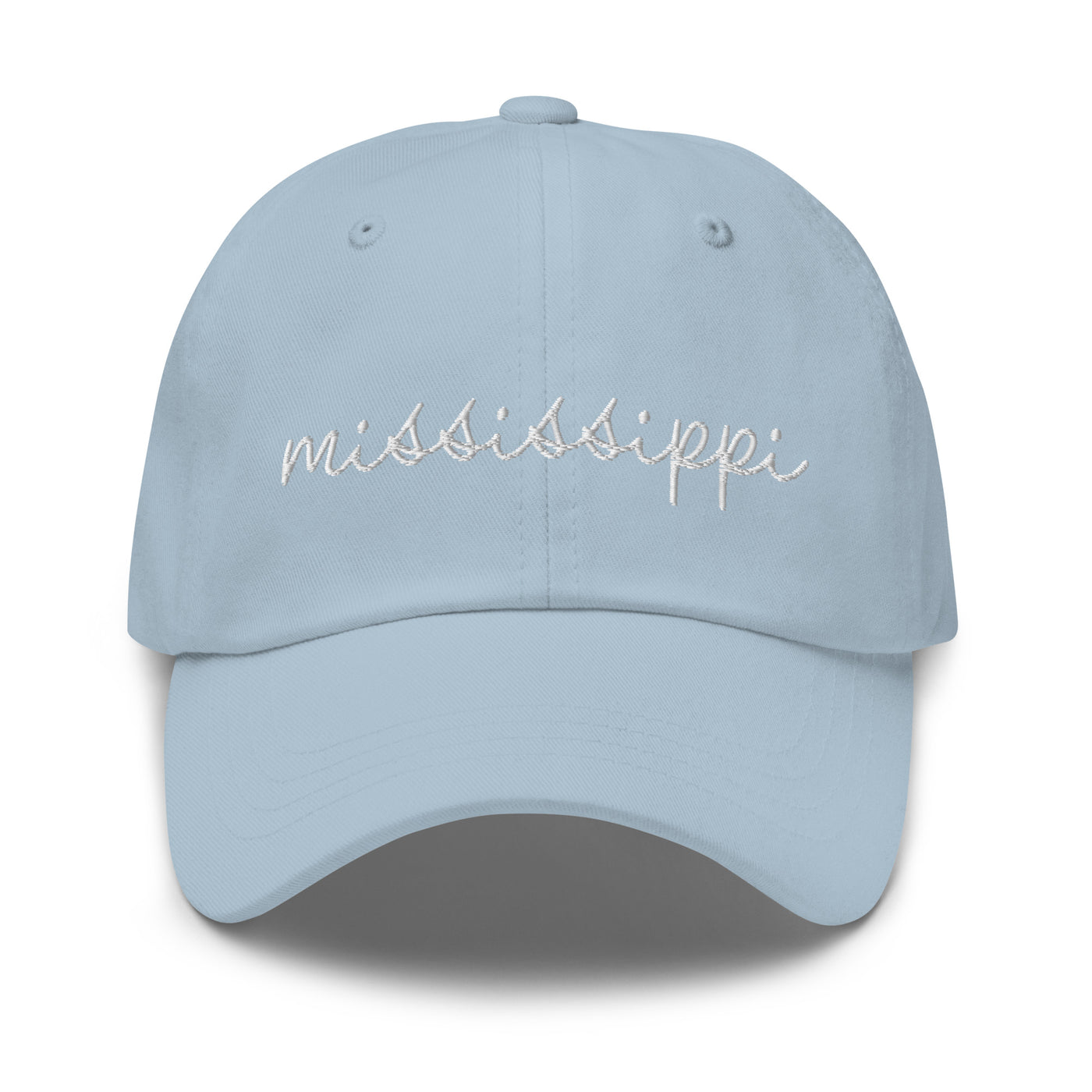 Mississippi Script Embroidered Hat