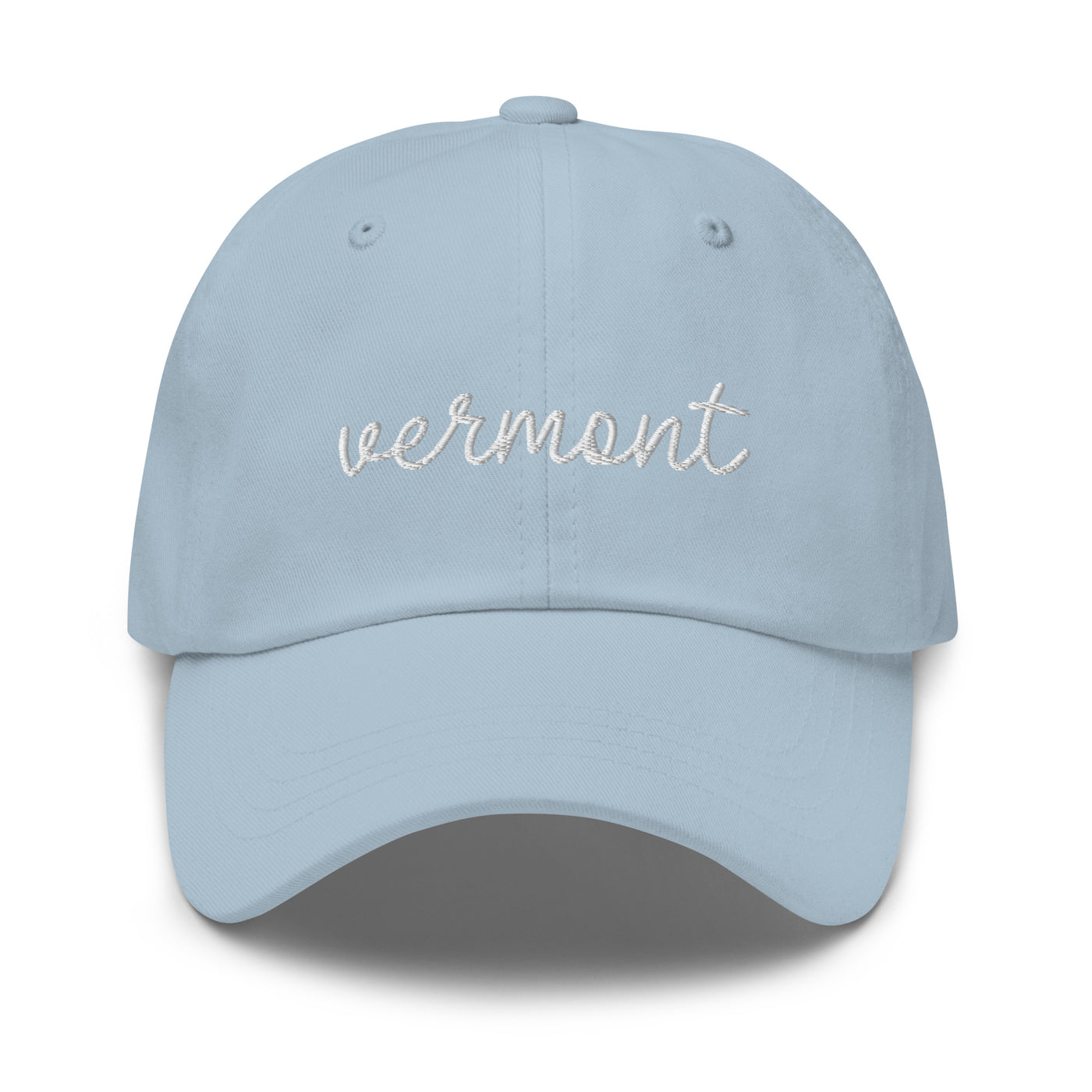 Vermont Script Embroidered Hat