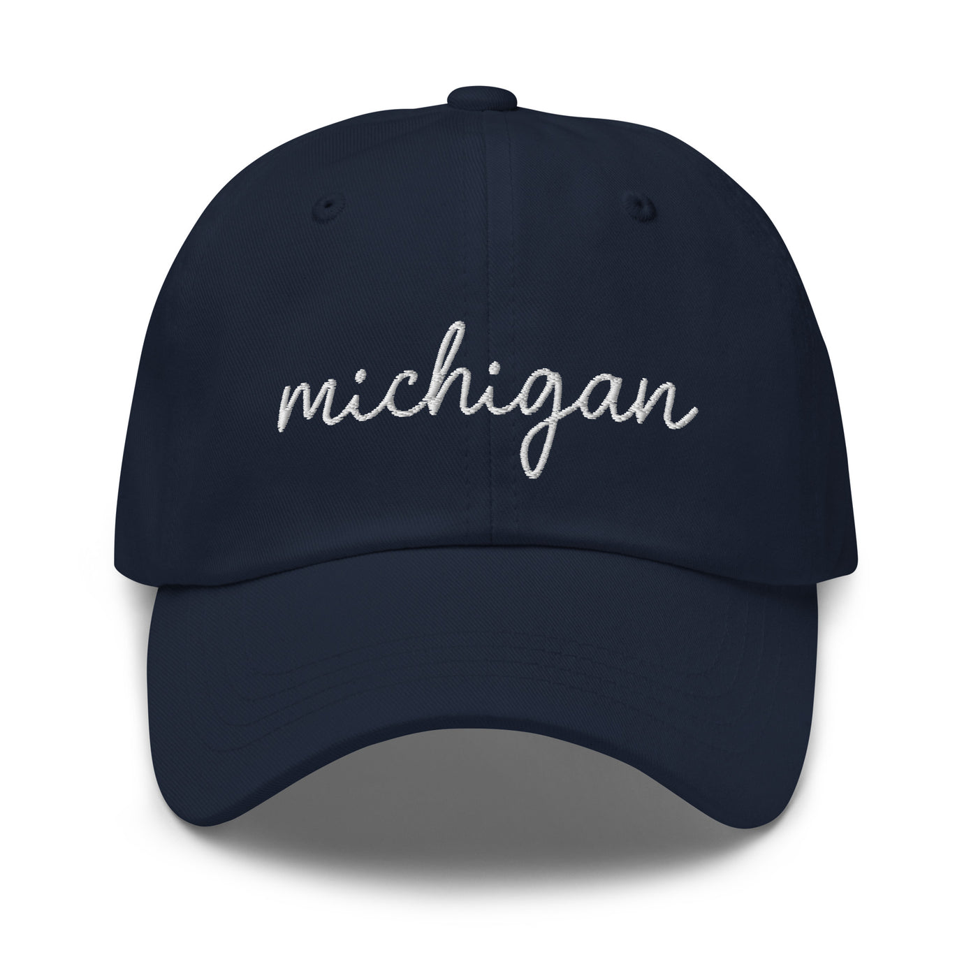 Michigan Script Embroidered Hat