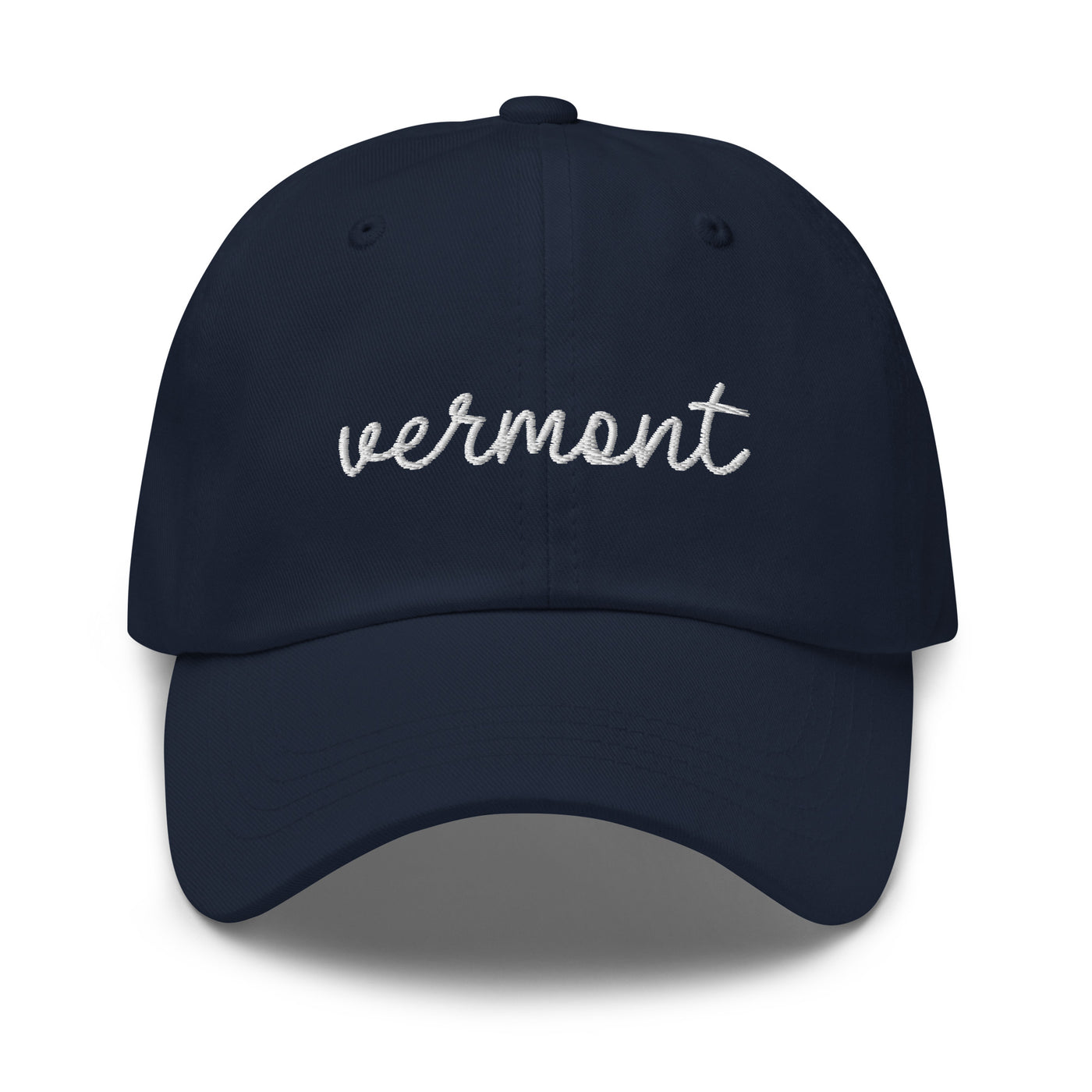 Vermont Script Embroidered Hat