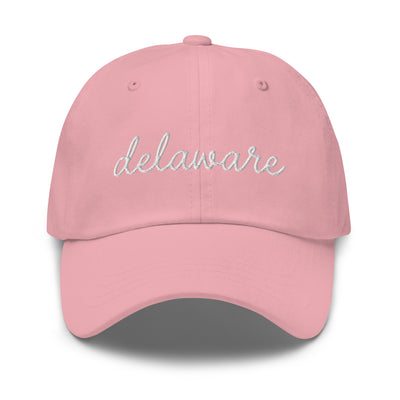 Delaware Script Embroidered Hat