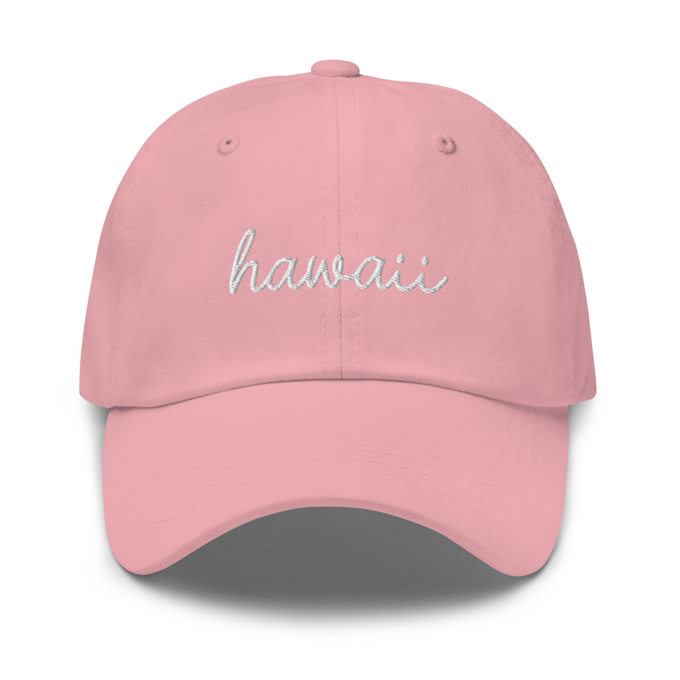 Hawaii Script Embroidered Hat