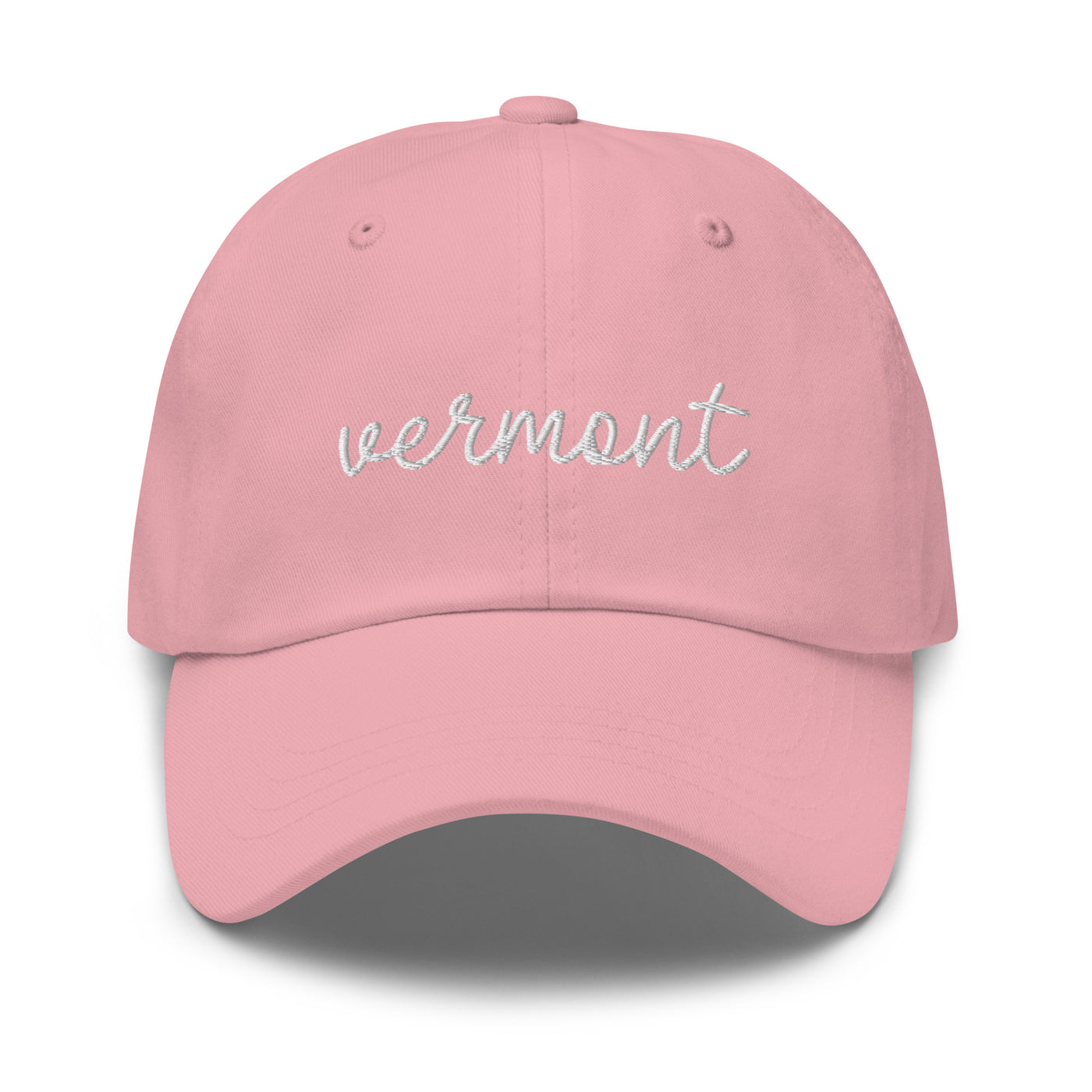 Vermont Script Embroidered Hat