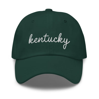 Kentucky Script Embroidered Hat