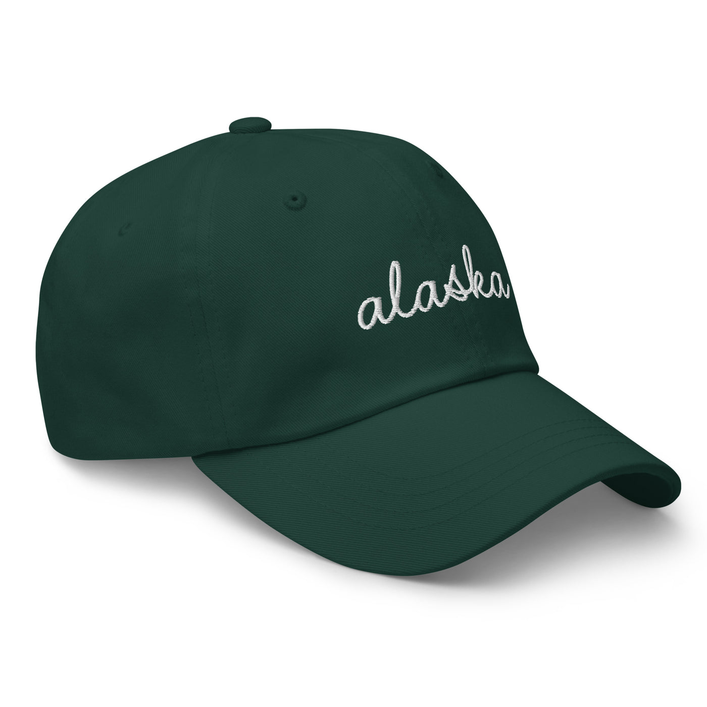 Alaska Script Embroidered Hat