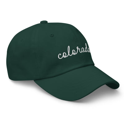 Colorado Script Embroidered Hat