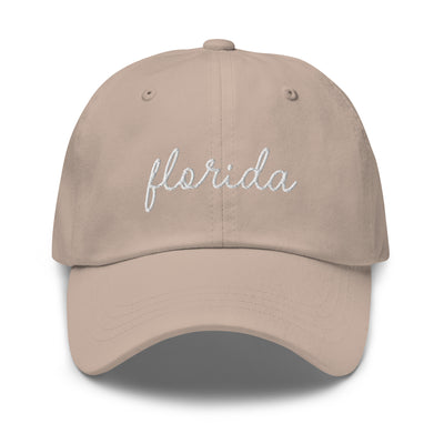 Florida Script Embroidered Hat