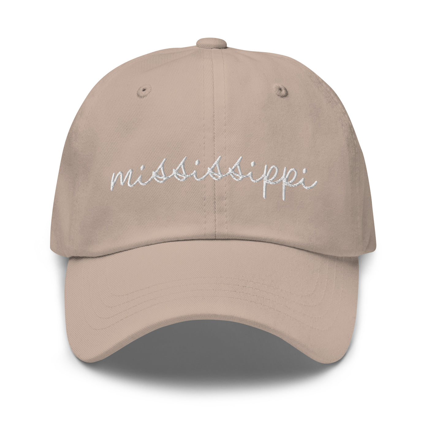 Mississippi Script Embroidered Hat