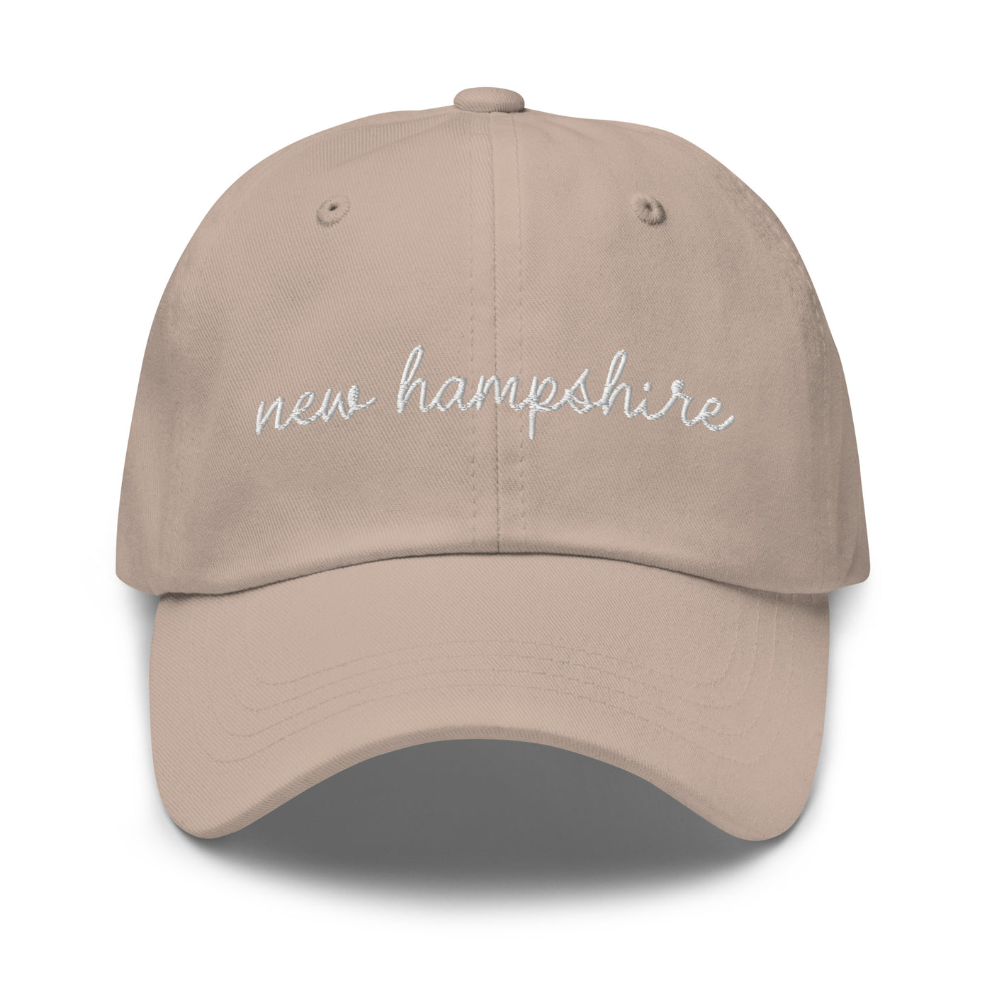 New Hampshire Script Embroidered Hat