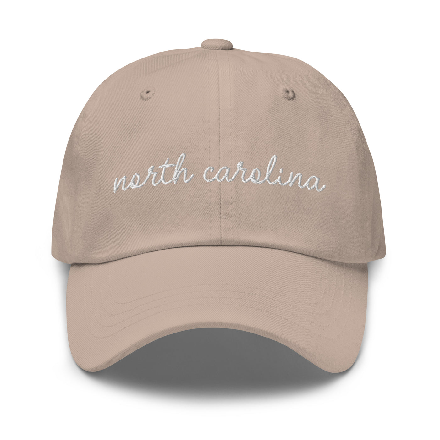 North Carolina Script Embroidered Hat