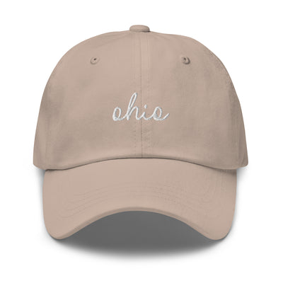 Ohio Script Embroidered Hat