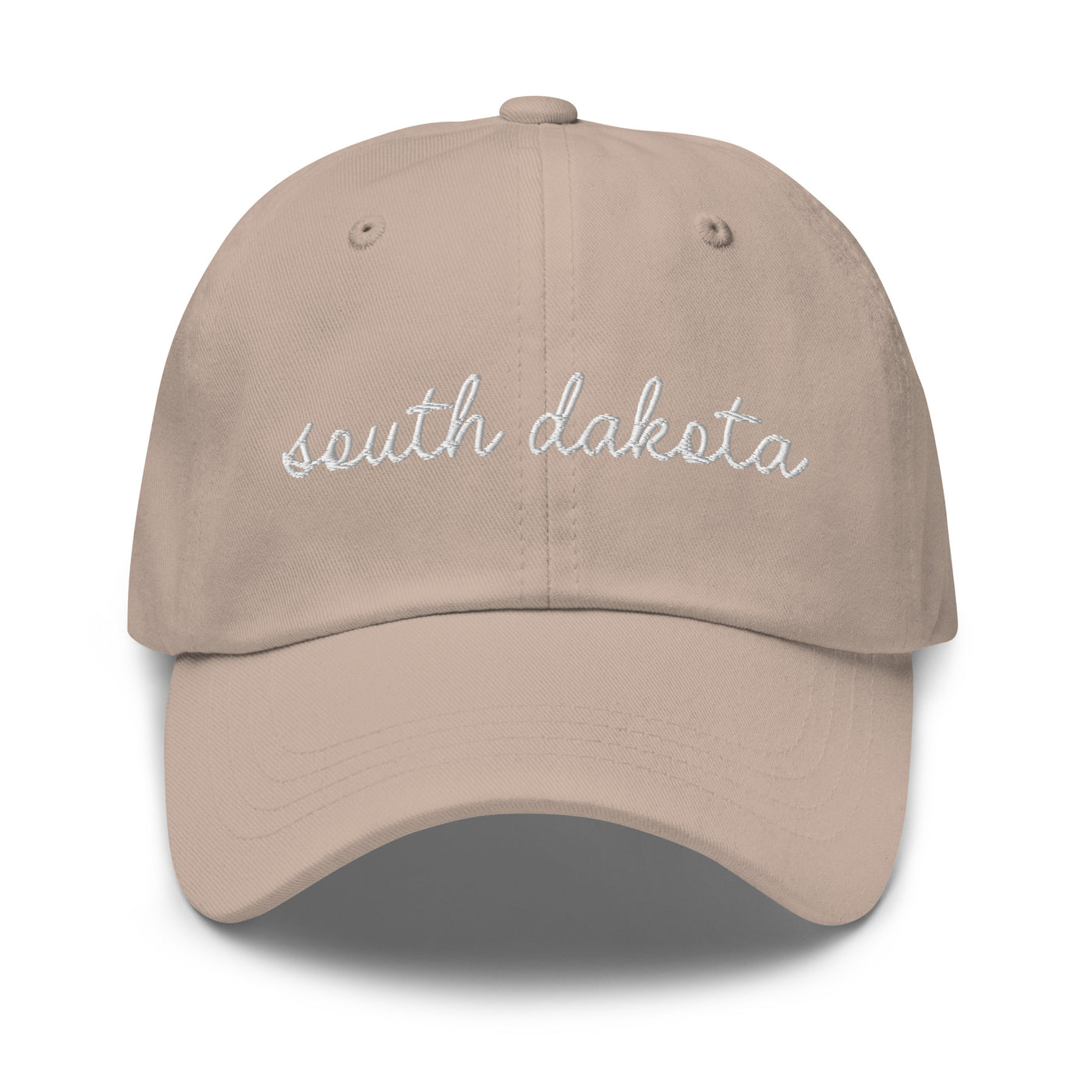 South Dakota Script Embroidered Hat