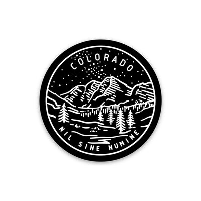 Colorado State Motto Sticker
