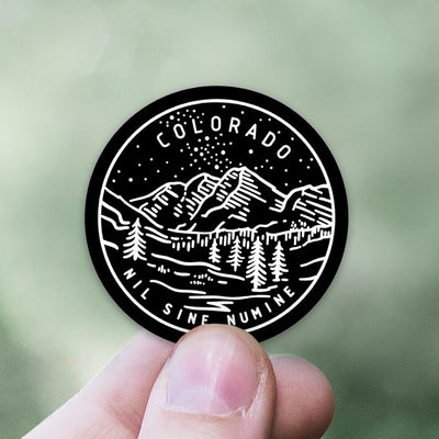 Colorado State Motto Sticker