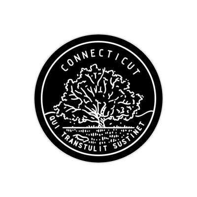 Connecticut State Motto Sticker