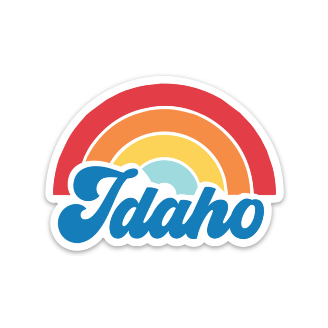 Idaho Rainbow Sticker