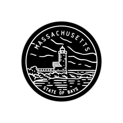 Massachusetts State Motto Sticker
