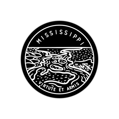 Mississippi State Motto Sticker
