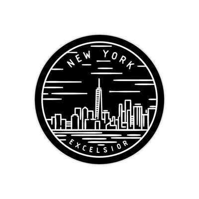 New York State Motto Sticker