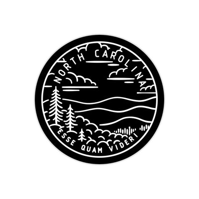North Carolina State Motto Sticker