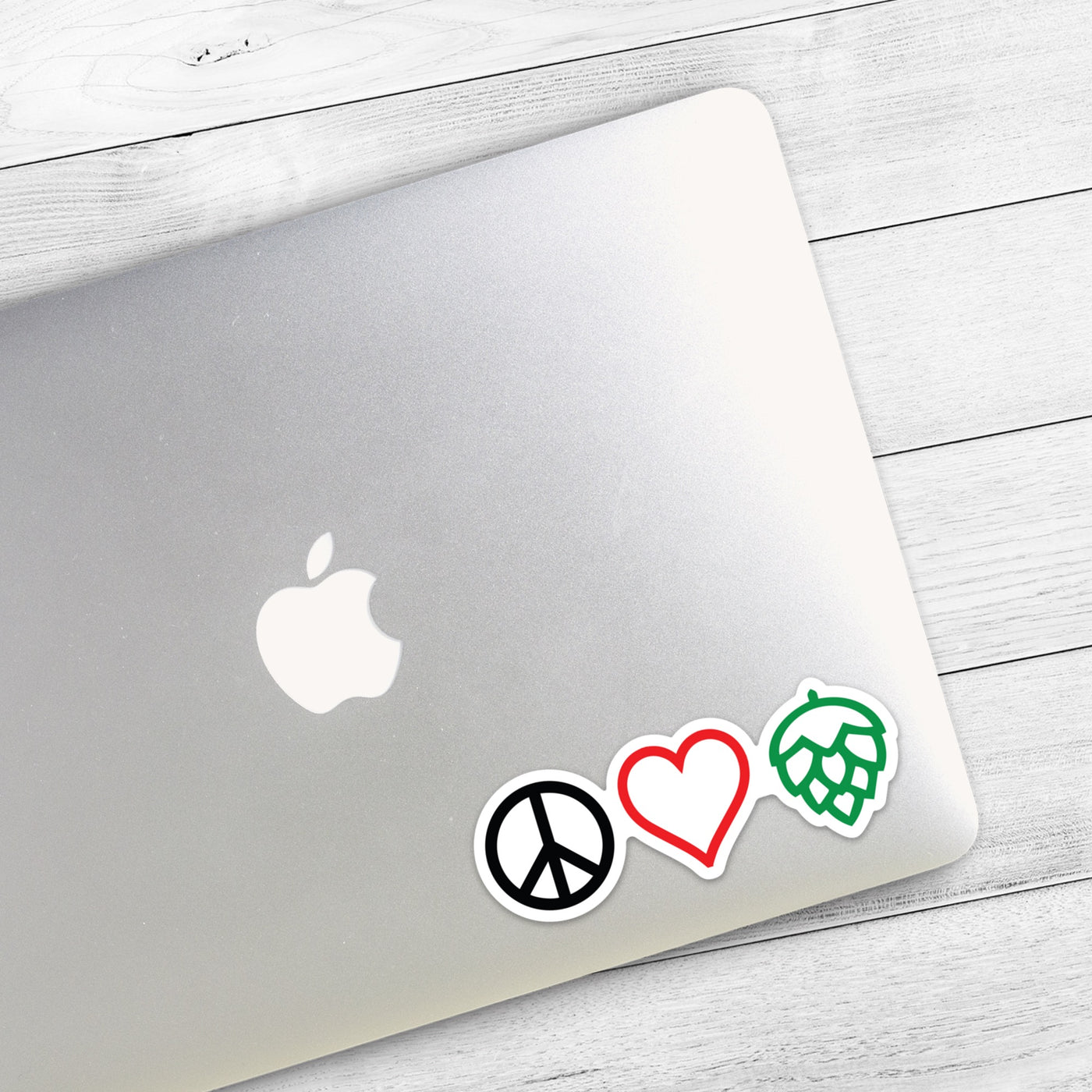 Peace Love And Hops Sticker