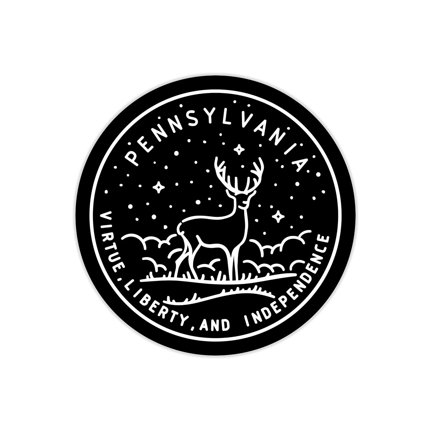 Pennsylvania State Motto Sticker