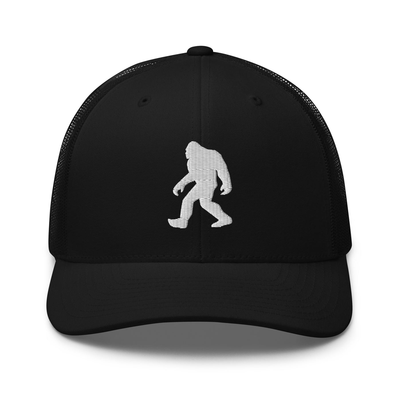 Sasquatch Trucker Cap Black - The Northwest Store