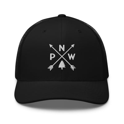 PNW Arrows Trucker Cap Black - The Northwest Store