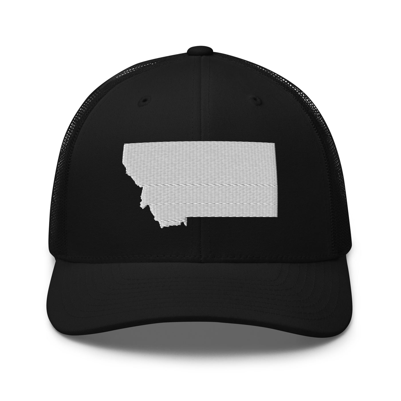 Montana Trucker Cap Black - The Northwest Store