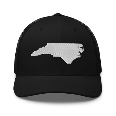 North Carolina Trucker Cap Black - The Northwest Store