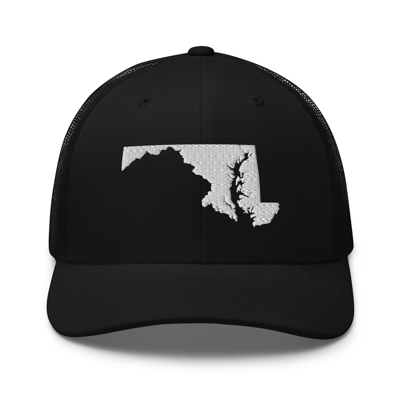 Maryland Trucker Cap Black - The Northwest Store