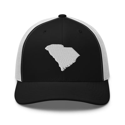 South Carolina Trucker Cap Black/ White - The Northwest Store