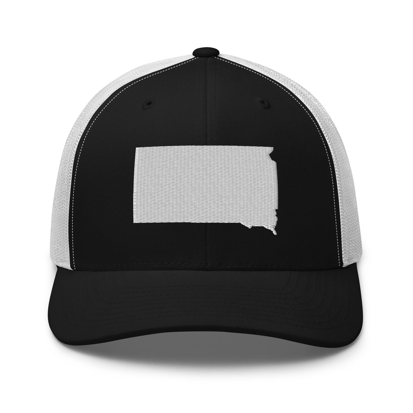 South Dakota Trucker Cap Black/ White - The Northwest Store