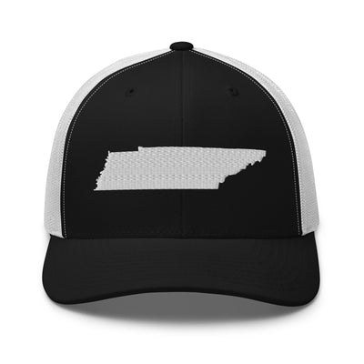 Tennessee Trucker Cap Black/ White - The Northwest Store