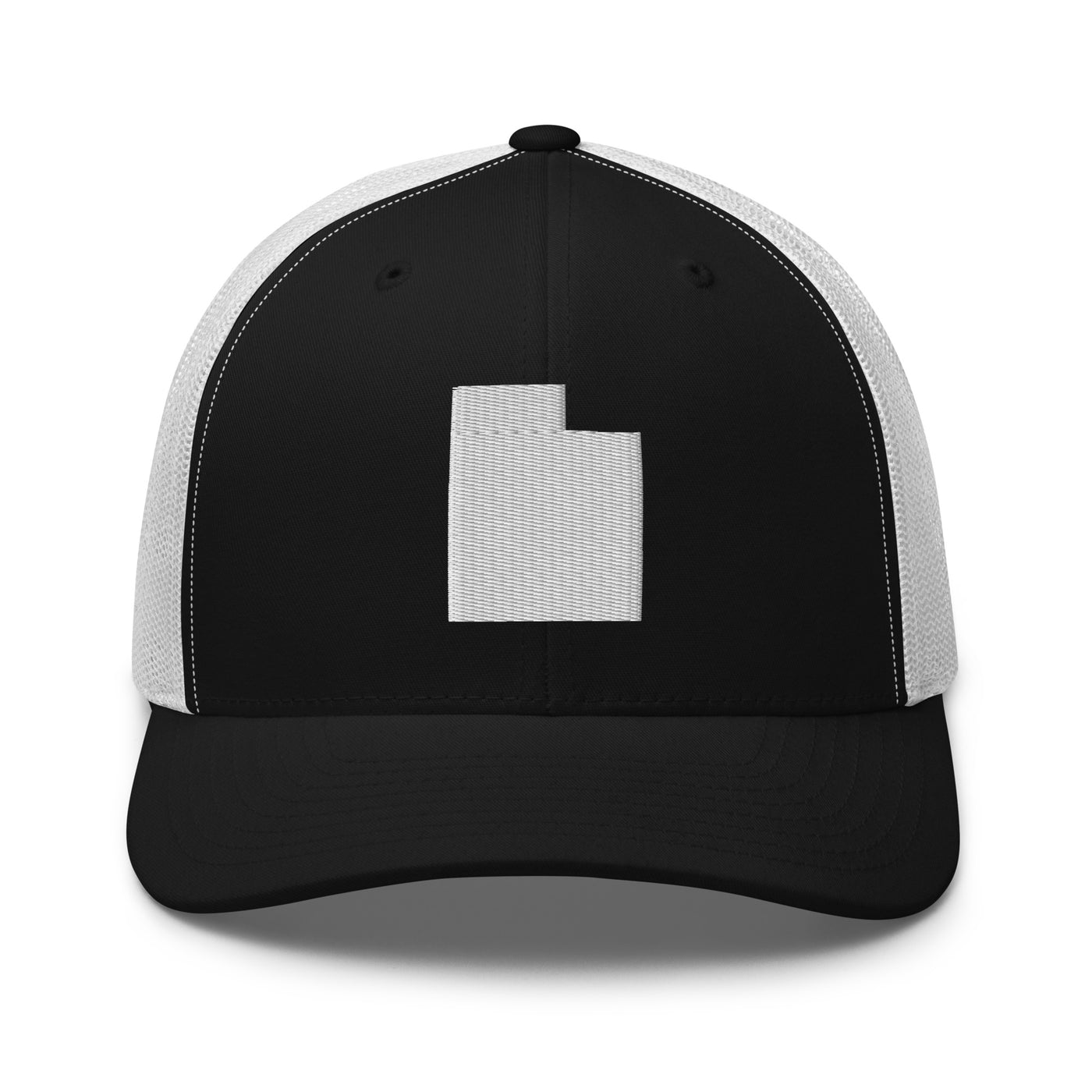 Utah Trucker Cap Black/ White - The Northwest Store