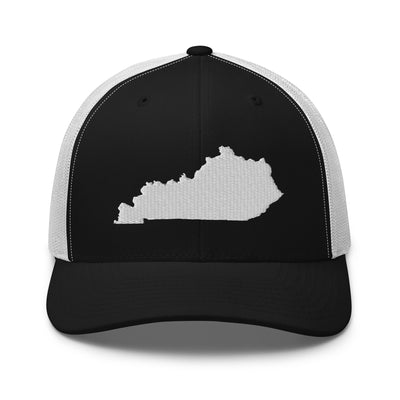 Kentucky Trucker Cap Black/ White - The Northwest Store