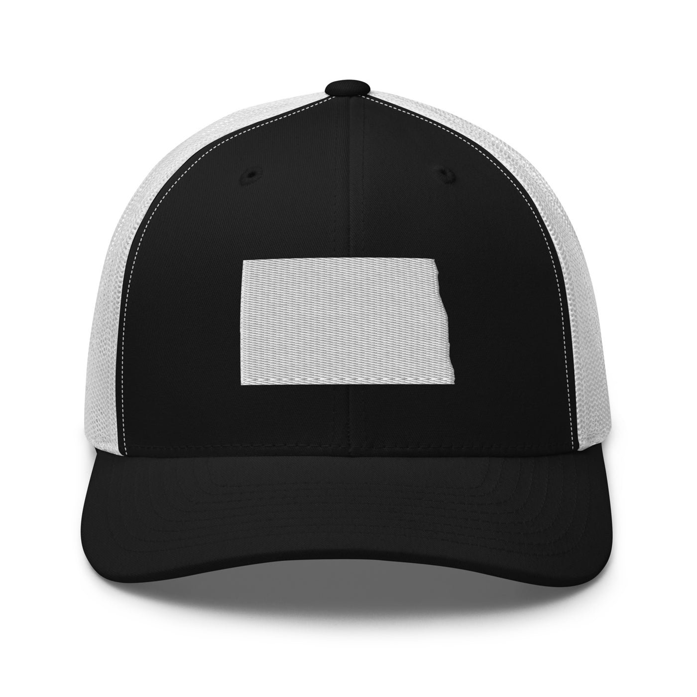 North Dakota Trucker Cap Black/ White - The Northwest Store