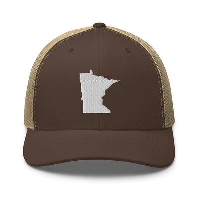 Minnesota Trucker Cap Brown/ Khaki - The Northwest Store