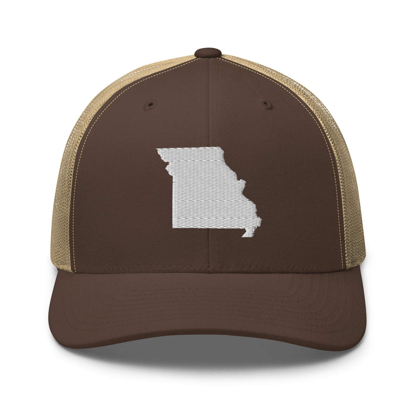 Missouri Trucker Cap Brown/ Khaki - The Northwest Store