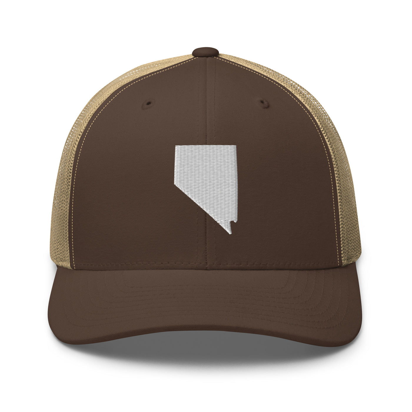 Nevada Trucker Cap Brown/ Khaki - The Northwest Store