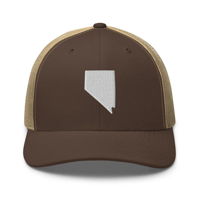 Nevada Trucker Cap Brown/ Khaki - The Northwest Store