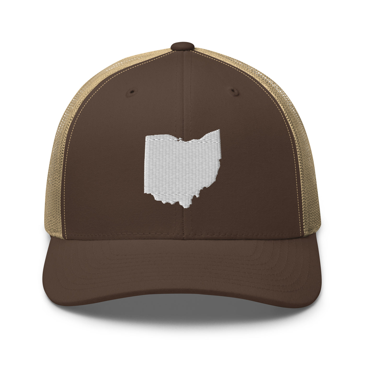 Ohio Trucker Cap Brown/ Khaki - The Northwest Store