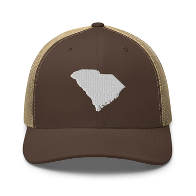 South Carolina Trucker Cap Brown/ Khaki - The Northwest Store