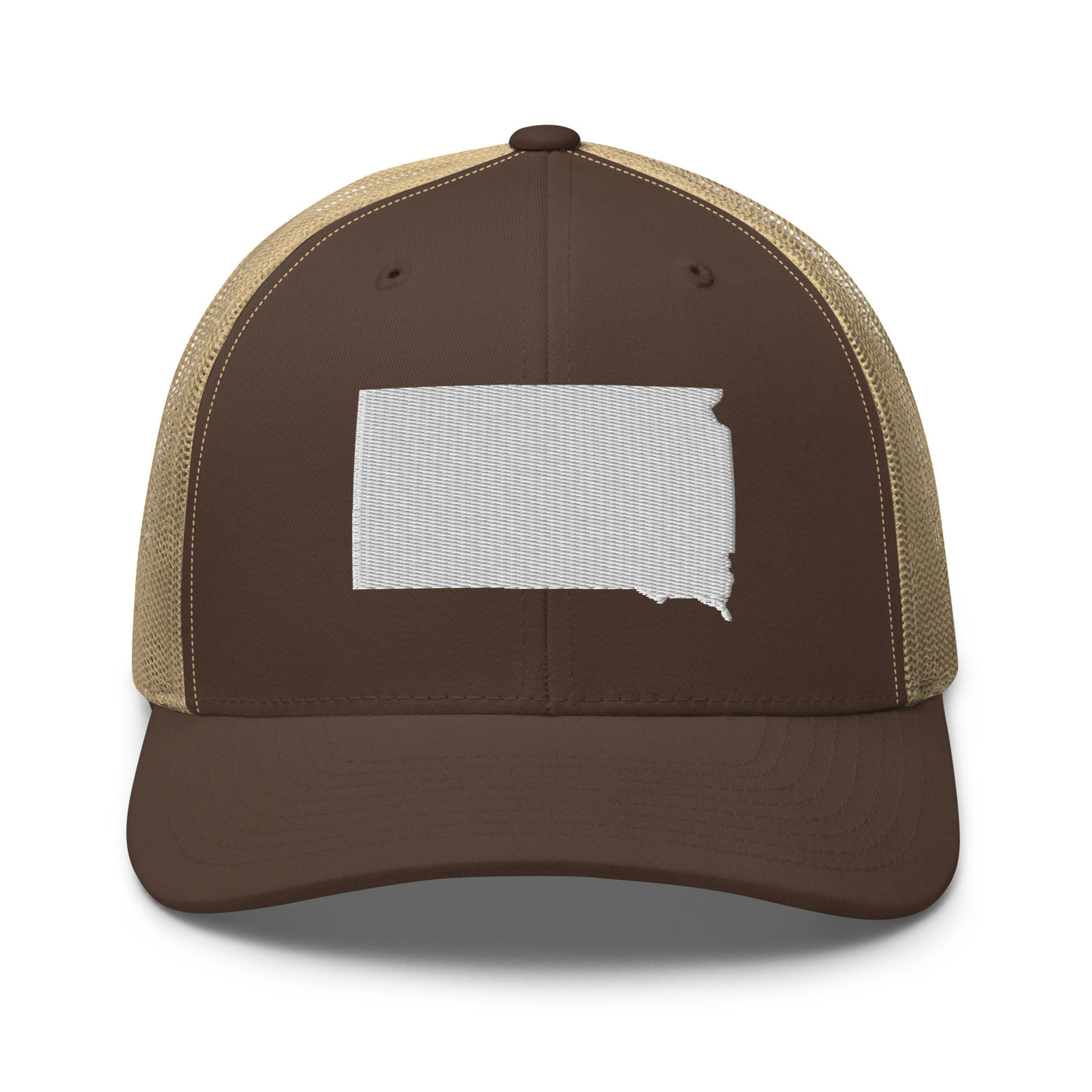 South Dakota Trucker Cap Brown/ Khaki - The Northwest Store