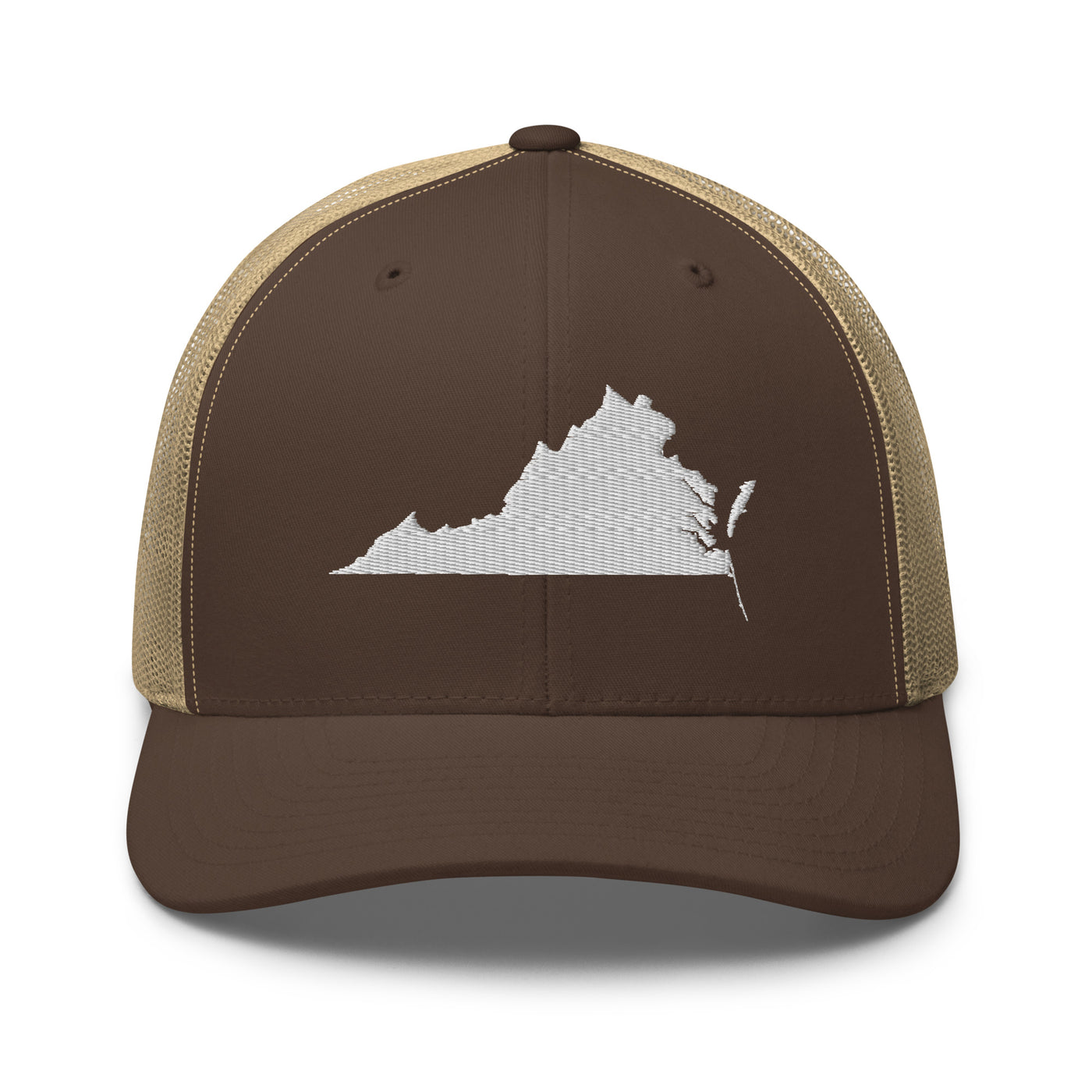 Virginia Trucker Cap Brown/ Khaki - The Northwest Store